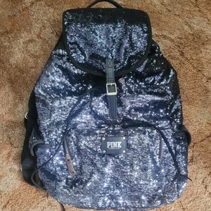 Victoria's Secret Pink Sequin Backpack